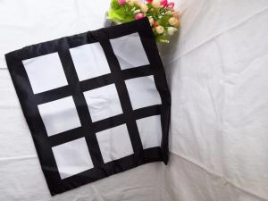 Quality 9 Panal Sublimation Blank Pillow Case 9 Panal Sublimation Blank Cushion Cover for sale