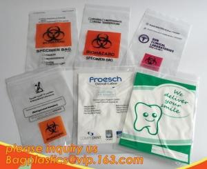 China tablets pills packaging bag, poly medical dispenser Zip lockk bag drug zipper bags reclosable bags, zipper bag medical min on sale