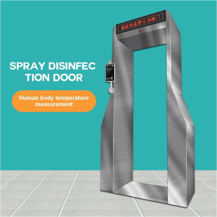 Body Temperature Recognition Disinfection Door , Gas Sterilization Equipment