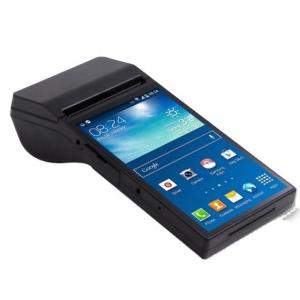 China Android System Handheld Terminal POS System with 80mm Printer and NFC WIFI BT Support on sale