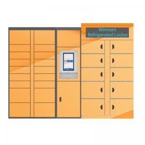 China Winnsen Electronic Refrigerated Storage Locker 24Hours Self Service Smart Cabinet on sale