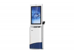 Quality Hotel check-in Kiosk with passport scanner and RFID card reader for sale