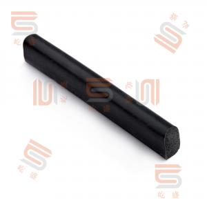 Quality Black Weather Resistant 200mm epdm rubber extrusion for sale