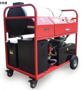 China 380v 11kw 350Bar Electric Hot Water Power Washer / Diesel Hot Water Pressure Cleaner on sale