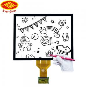 Quality 43 Inch Projected Capacitive Touch Screen Panel Multitouch Points for sale