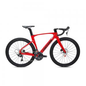 China Falcon 700C Carbon Fiber Road Bicycle SHIMANO R8020 With Carbon Wheel on sale