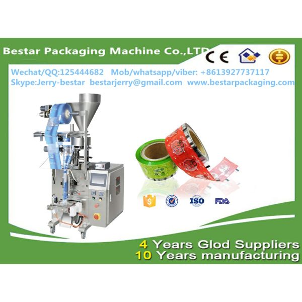 OEM grevure printing customized packaging for soap liquid with bestar packaging machine