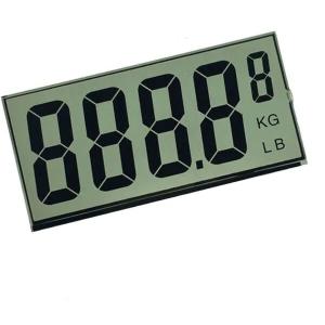 China Alphanumeric 7 Segment Custom LCD Display I2C Interface For Front Screen on sale