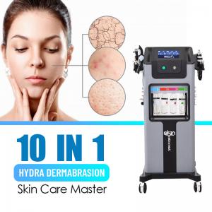 China 250w Professional Skincare Jet Peel Facial Machine With 10 In 1 Hydra on sale