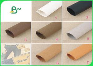 China New Type Kraft Fabric DIY Art Washable Kraft Paper Fabric with 0.55mm Thickness on sale