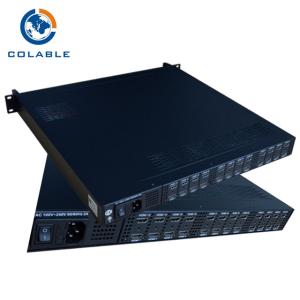 Max 24 Channel HD To DVB T Encoder Modulator With Multiplexer COL5011U - NH1