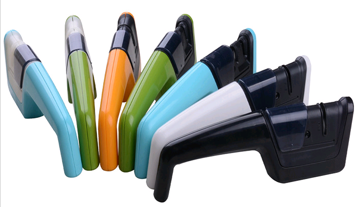 Tungsten Blade Handheld Knife Sharpener , Real Sharp Knife Sharpener For Kitchen