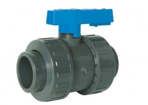Quality High Strength Union Ball Valve Long Handle For Swimming Pool / Water Supply for sale