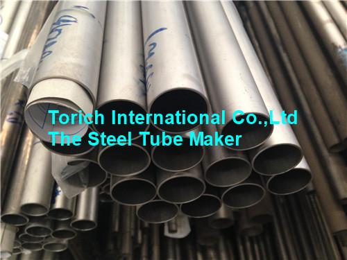 Buy Titanium Welded Seamless Alloy Steel Pipe TA3 TA9 TA10 0.5 - 2mm Wall Thickness at wholesale prices