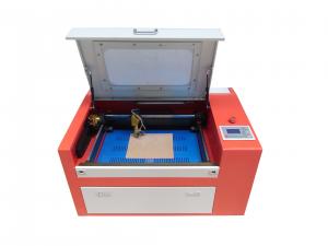 Quality Small Power Cnc Laser Cutter Machine / Laser Etching Machine For Cloth Leather Wool for sale