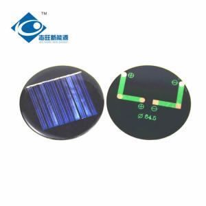 Quality 5V monocrystalline solar cells 0.4W Mini Epoxy Resin Solar Panel ZW-R64.5 Light Weight small solar panel for sale