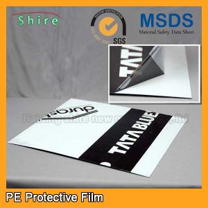 Quality Custom Thickness LDPE Protective Films For Corrugated Aluminum Sheet for sale