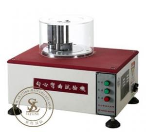 China Leather Testing Equipment Electric Steel Hook Bending Test Machine For Test the Bending Resistance on sale