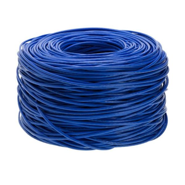 ODM Cat6a 24AWG CCA Ethernet Cable , PVC Jacket 305m 1000ft 10Gbps