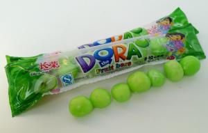 Quality Green Bubblegum Chewing Gum , Dora Multi Fruit Flavor Bar In Bags for sale