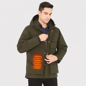 Quality Premium Autumn and Winter Smart Heating Cotton Ski Jackets 7.4V Battery Men