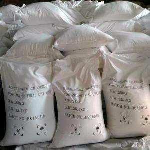 China Mgcl2 / Magnesium Chloride Pellet / flakes / Factory Price Magnesium Chloride Cas 7791-18-6 on sale