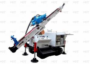 Quality 50 Meter 55KN Anchor Drilling Rig Rotary Drilling Machine Blue for sale