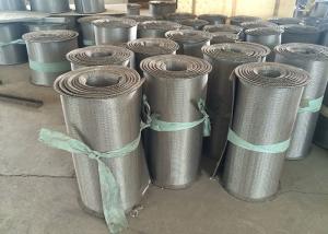 Quality Rope Wire High Temperature Conveyor Belt , SS Belt Conveyors For Sea Food for sale
