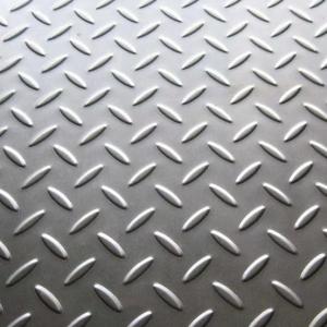 Quality Construction Cold Rolled Embossed Plate 316 Stainless Steel Sheet Checkered Diamond for sale