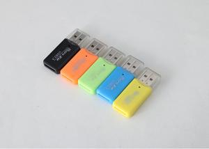 Quality 4.8 X 2 X 0.6cm Portable Card Reader USB 2.0 For SD SDHC Memory Card 2gb 4gb 8gb for sale