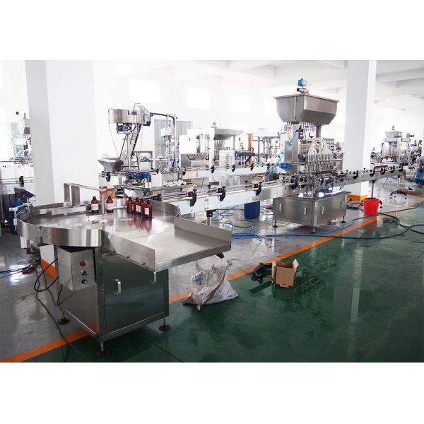 Automatic Gravity Filling Machine 12 Filling Nozzles For 100 - 5000ML Insecticide