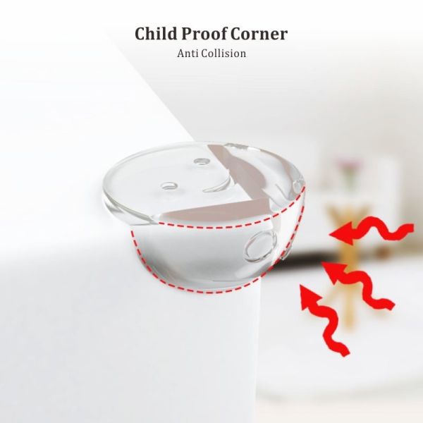 Baby Safety Corner Protector Rubber Corner Guard For Table Corner Protectors