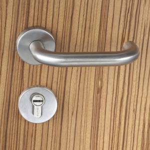 China ANSI Stainless Steel Handle Lock 5050 Mortise Latch Lock 38 - 55mm Door Thickness on sale