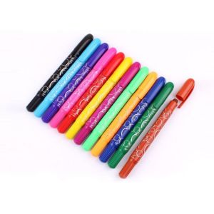 Buy cheap 12 colors Eco-friendly fancy Non-toxic wax crayon set/cheaper and 12 colors from wholesalers
