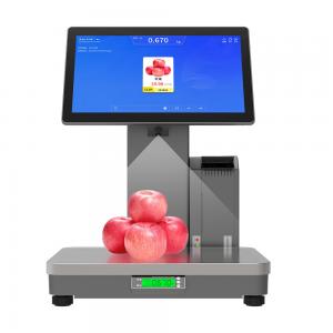 Quality 15kg Capacity POS Weighing Scale Automatic Identification POS Weighing Machine for sale