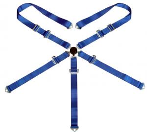 3 5 Point Racing Safety Belts With Polyester Webbing + Steel Buckle
