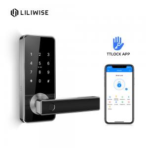 China Smart Fingerprint Door Lock Bluetooth Fingerprint Combination Lock With Master Key on sale