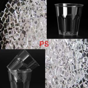 Quality Polystyrene Resin Pellets Disposable Cups Non Toxic Food Grade for sale