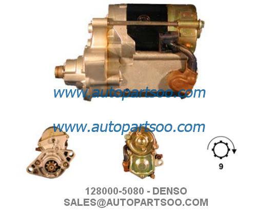 Buy 128000-5080 228000-0210 - DENSO Starter Motor 12V 1KW 9T MOTORES DE ARRANQUE at wholesale prices