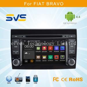 China Android 4.4 car dvd player with GPS for FIAT BRAVO with 2 din touch screen wifi bluetooth on sale