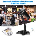 Fast Decoding Bluetooth Barcode Scanner Wired Qr Code Scanner For Inventory