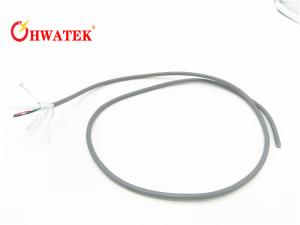 Quality Stranded Bare Copper Servo Cable , Screened Encoder Cable With PVC Gray Outer Sheath for sale