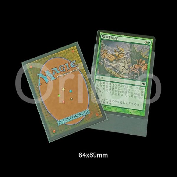 Pokemon Mtg Inner Card Sleeves Clear Pp Top Loading Precise Size