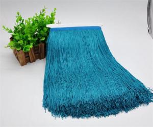 Quality Thickness fluorescent cheap ODM polyester bullion fringe tassel trimming for dancing dress for sale