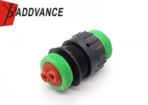 China AHDP04-24-23SR-BRA Sealed Auto Female and Male 2 Pin Circular Connector on sale