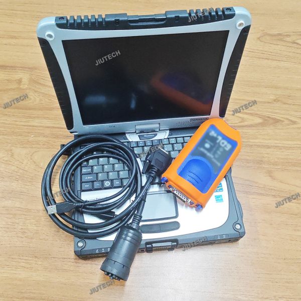 Buy V5.3 AG CF Agriculture Construction Electronic Data Link EDL V2 Diagnostic kit Service Advisor EDL V2 scanner tool+CF19 at wholesale prices