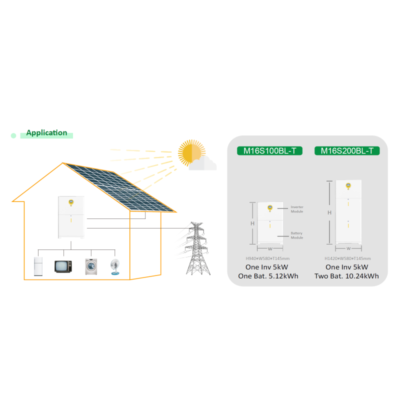 5KWH 10KWH Vertical Integrated Energy Storage System Plug And Play