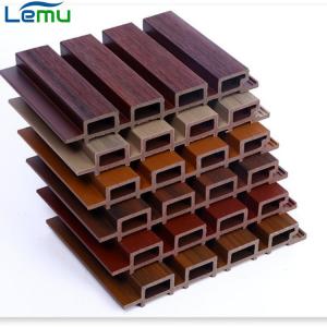 China ISO Certified Outdoor WPC Wall Panels for Soundproofing PVC Exterior Panels for Siding on sale