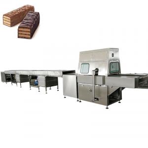 China Large scale 600mm industrial chocolate coating line with 14M cooling tunnel on sale