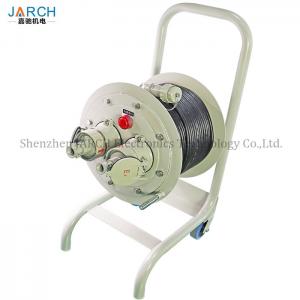 Quality IP65 Explosion Proof Cable Reel Tray , Mobile portable Cord Reel 30-100m Length hose reel for sale
